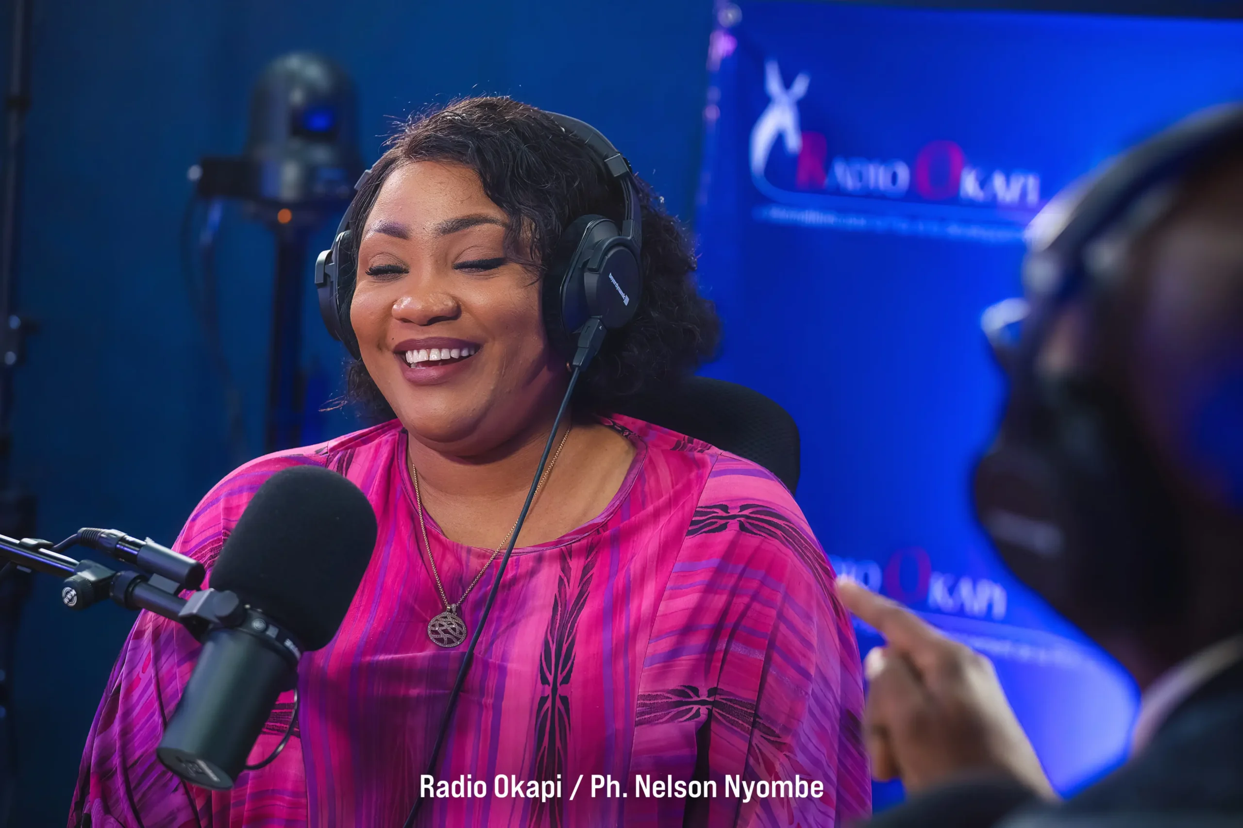 Photo lors de l'émission Parole aux Auditeurs, 2025