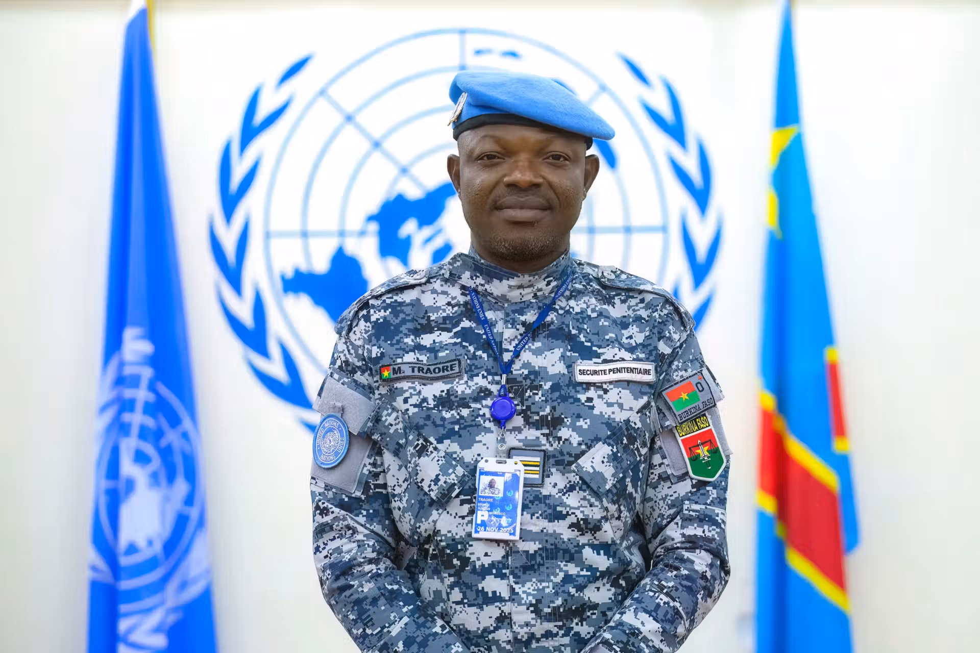 Staff du département Correction, MONUSCO, 2025